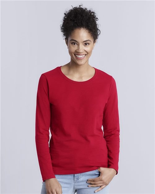 Gildan Heavy Cotton™ Women's Long Sleeve T-Shirt #5400L