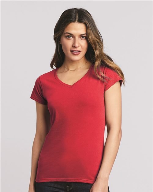 Gildan Softstyle® Women's V-Neck T-Shirt #64V00L