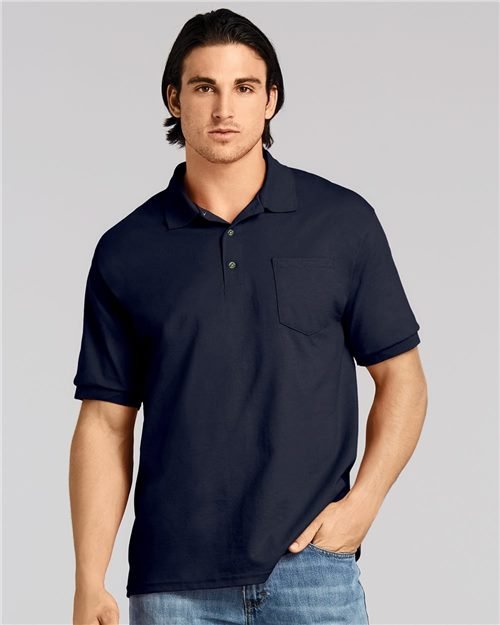 Gildan DryBlend® Jersey Pocket Sport Shirt #8900