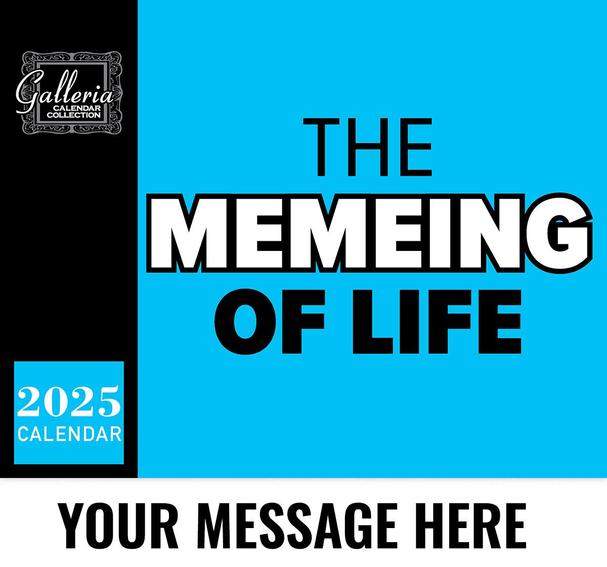 2025 The Memeing of Life Wall Calendar