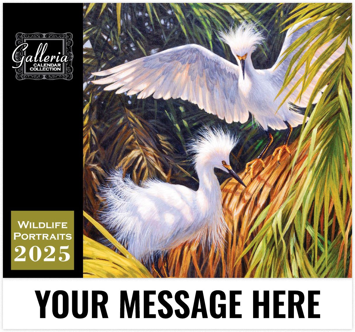 2025 Wildlife Portraits Wall Calendar