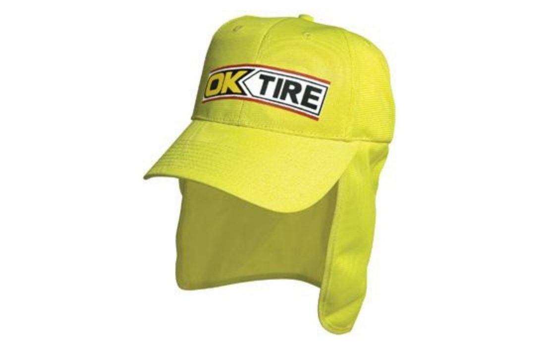 Luminescent Safety Cap with Flap #3023