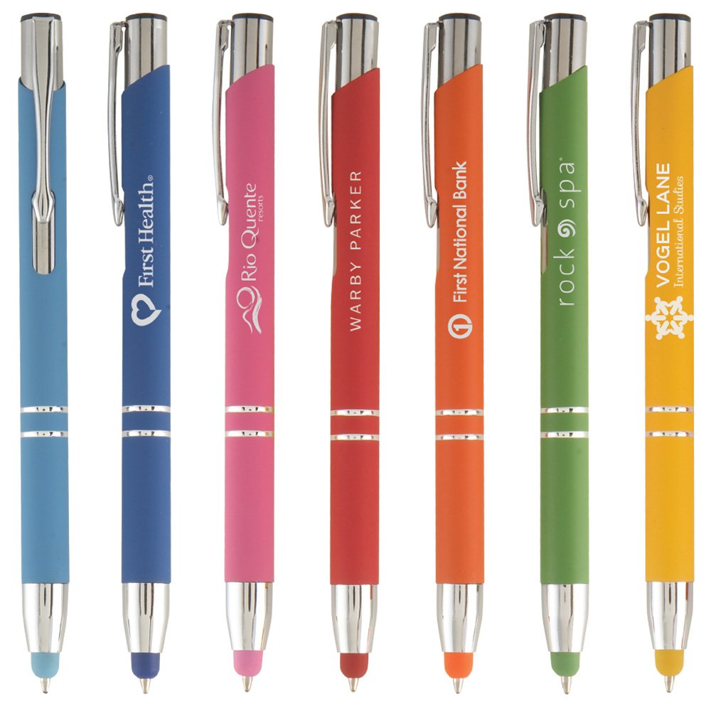 Tres-Chic Softy Brights Pen with Stylus